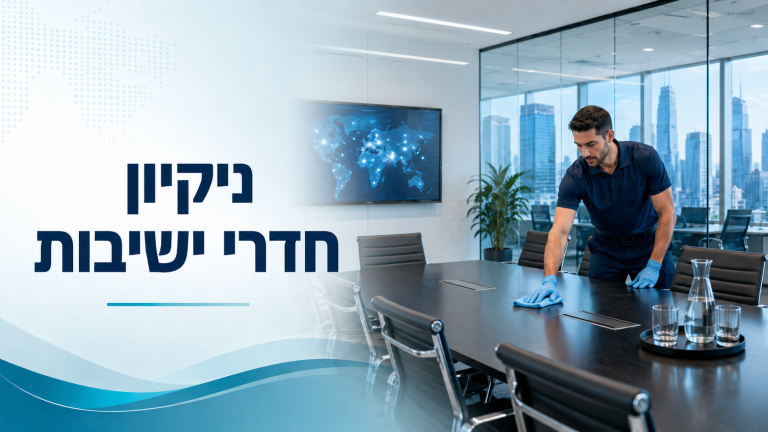 ניקיון חדרי ישיבות: תדירות, דרישות והשפעה על קבלת החלטות