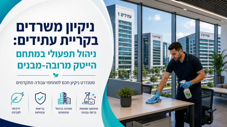 ניקיון משרדים בקריית עתידים