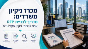 מכרז ניקיון משרדים